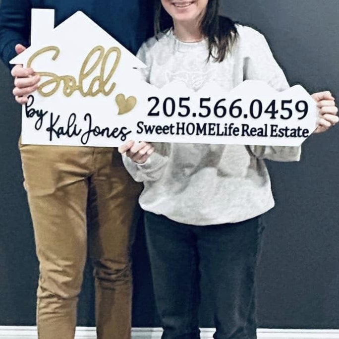 Realtor Key made as a photo prop for closing day.